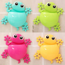 Load image into Gallery viewer, Bathroom Accessories Toothbrush Holder Wall Suction Cups Shower Holder Cute Sucker Toothbrush Holder Suction Hooks Bathroom Set